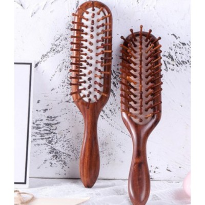 Custom New Arrival Wood Quality Guarantee Air Vent Head Massage Hair Beard Brush