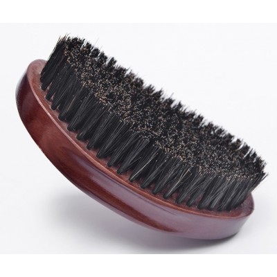 Hot Wave Panting Wooden Boar Bristle Men Beard Brush