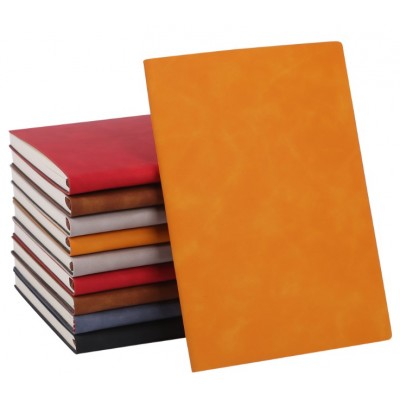 China Custom Printed A5 Hardcover School Leather Planners Agenda Student Paper Notebook in Bulk