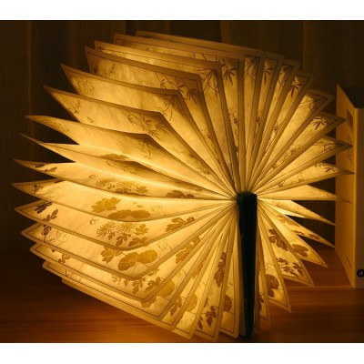 Private Label Exclusive Waterproof Dupont Paper Soft Light Sleep Folding Desk Luminaire Lamp