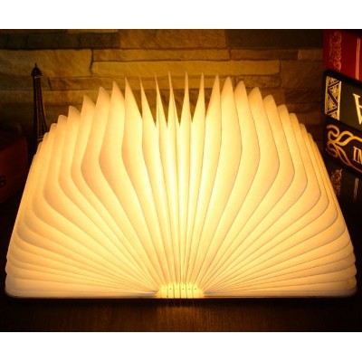 2020 Fashion Gift USB Rechargeable Led Dupont Night FoldingLed Reading Book Desk Battery Night Lamp